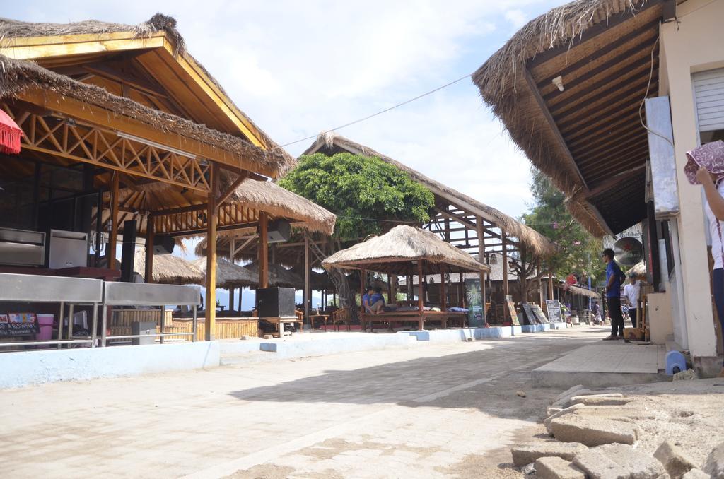 Gili Sands Hotel & Bar Gili Trawangan Exterior foto
