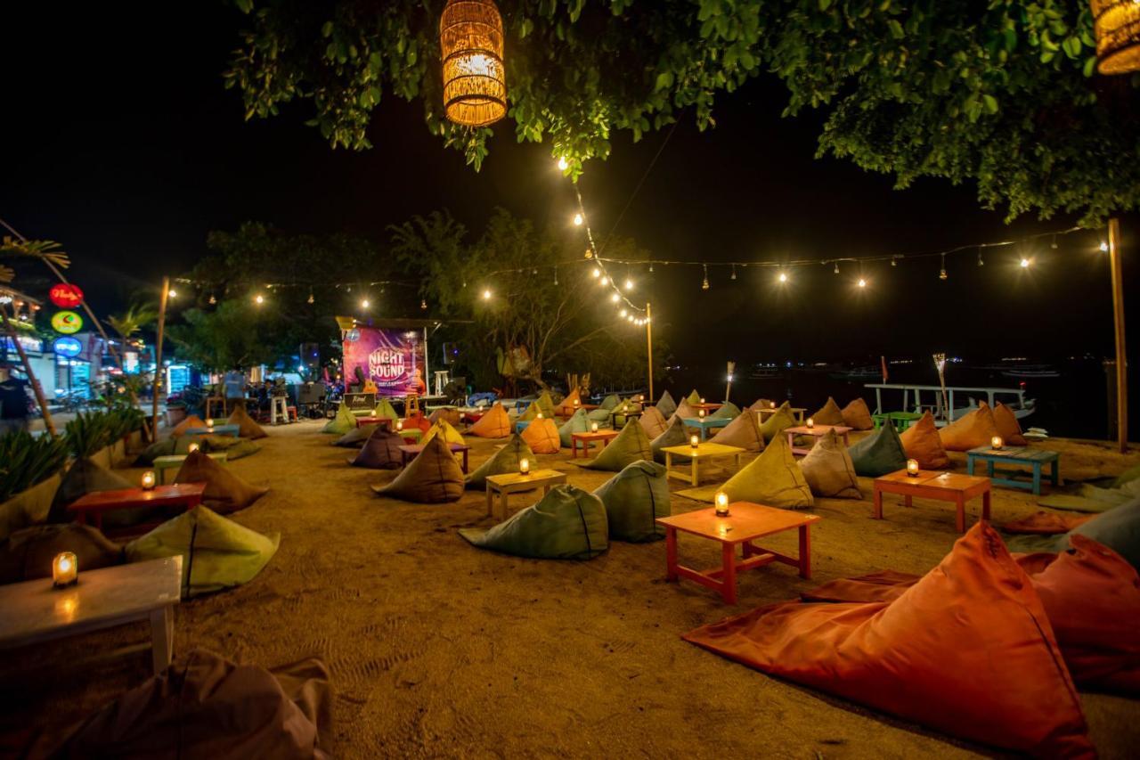 Gili Sands Hotel & Bar Gili Trawangan Exterior foto